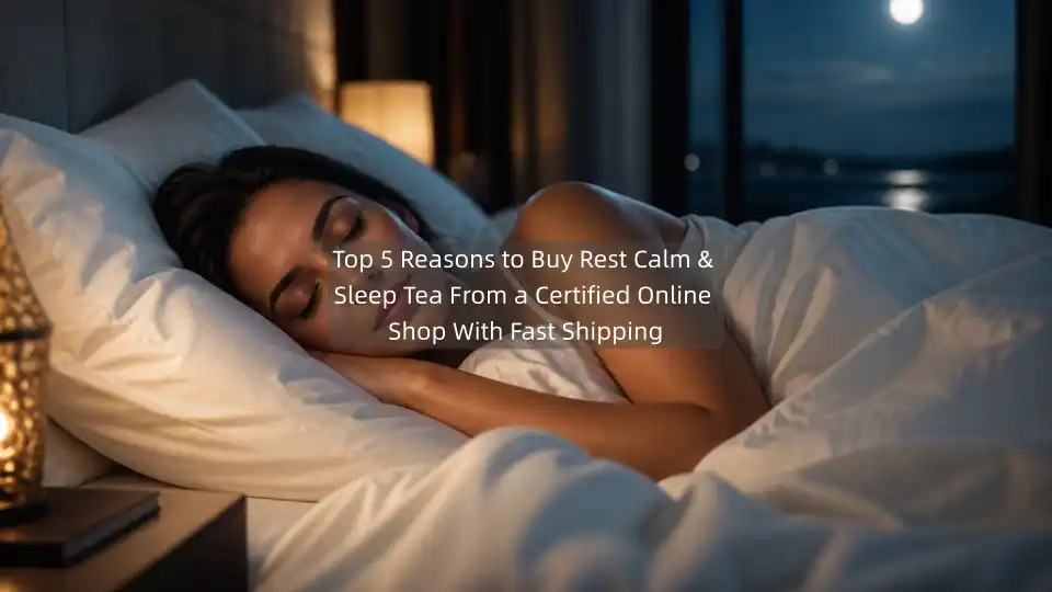 Top 5 Reasons to Buy Rest Calm & Sleep Tea From a Certified Online Shop With Fast Shipping